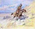 indian on horseback Charles Marion Russell
